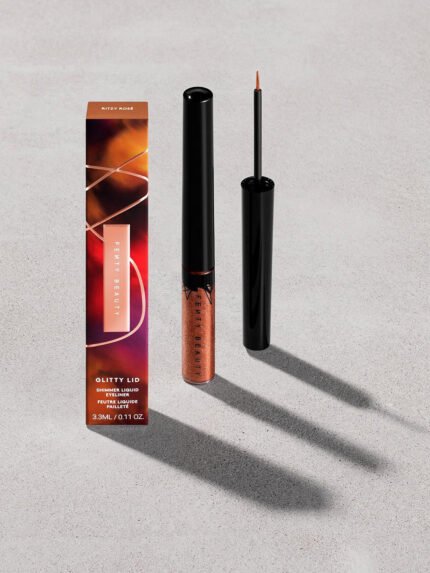 Glitty Lid Shimmer Liquid Eyeliner — Bronze All Ova Collection: Ritzy Rose