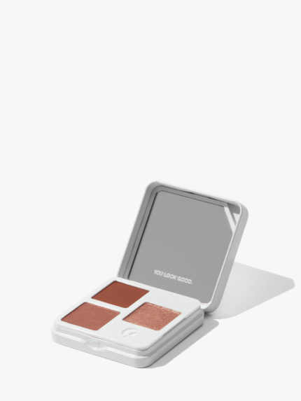 clay | product packaging of monochromes in clay against white background.